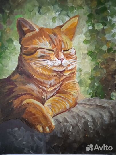 Картина акрилом 