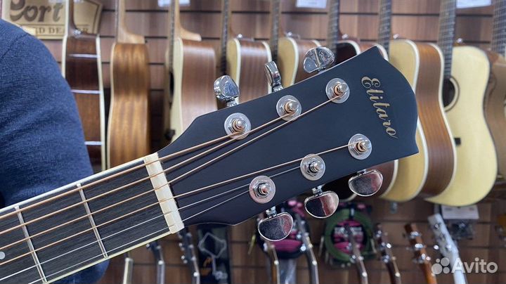 Акустическая гитара Elitaro + Аксессуары