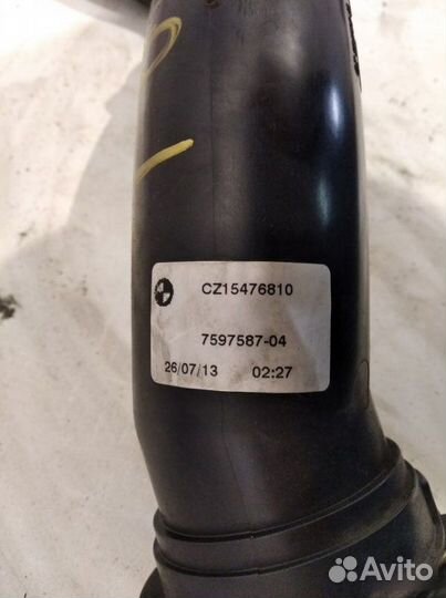 Патрубок интеркулера левый Bmw 116 F20 N13B16A