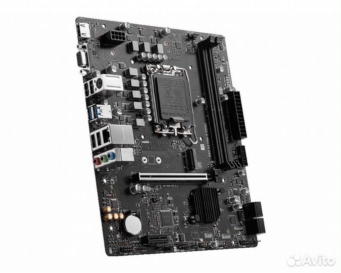 Материнская плата MSI PRO H610M-E DDR4, Socket1700