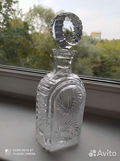 Штоф графин хрустальный СССР