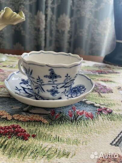 Чайная пара мейсен