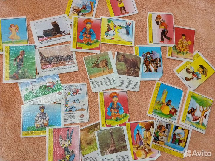 Вкладыши рэтро