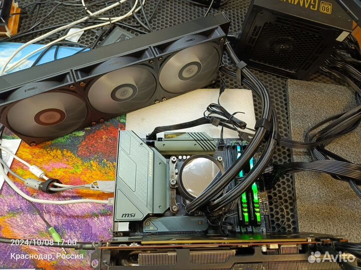 Комлект i9 12900kf / b660m / ddr4 32gb 3733 /SSD 2