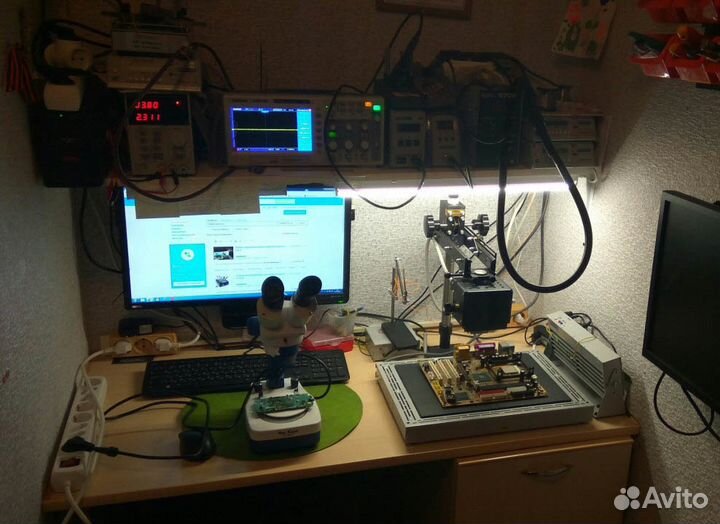 Ремонт видеокарт, материнских плат, ноутбуков