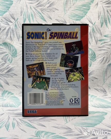 Sonic: Spinball для Sega Genesis