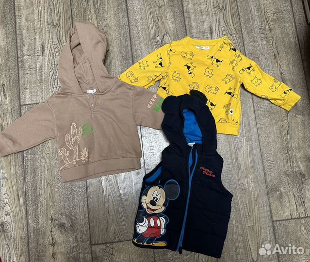 Вещи пакетом на мальчика 74