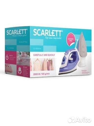 Новый в коробке утюг scarlett