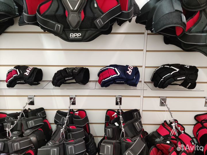 Краги хоккейные Bauer