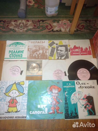 Виниловые пластинки СССР