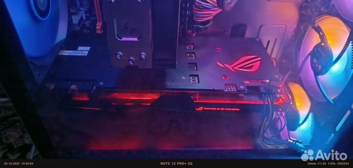 Видеокарта Asus gtx 1070 rog strix