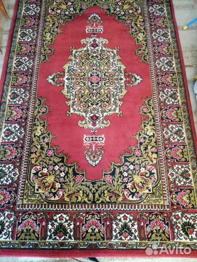 Ковер шерстяной СССР 1.5*2.5м