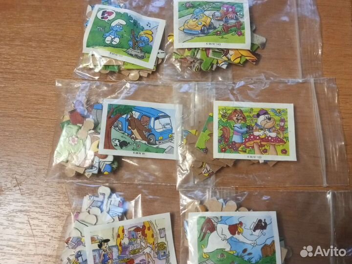 Пазлы киндеры 90х