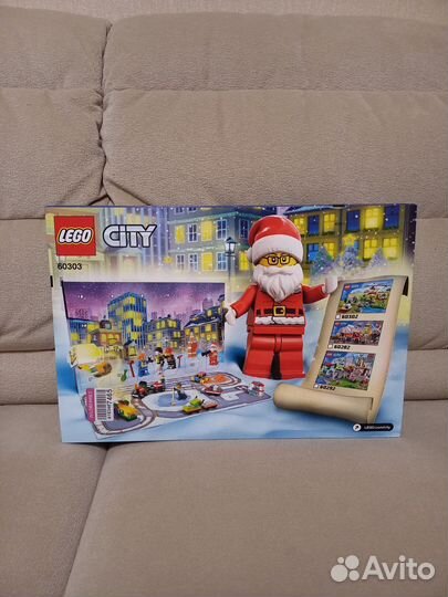 Новый Lego City 60303 advent адвент-календарь