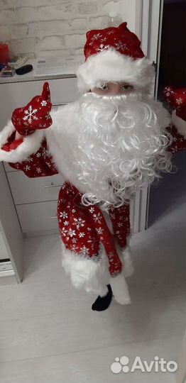 Костюм деда мороза детский