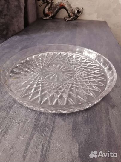 Блюдо стекло