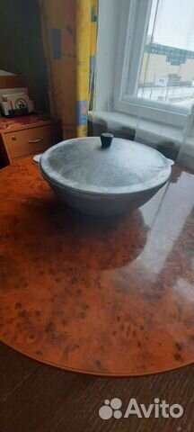 Казан толстостенный дюралевый 7 литров