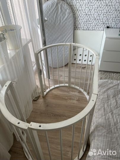 Кровать детская с матрасом+радионяня+переноска