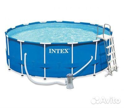 Каркасный бассейн Intex 457x122 см