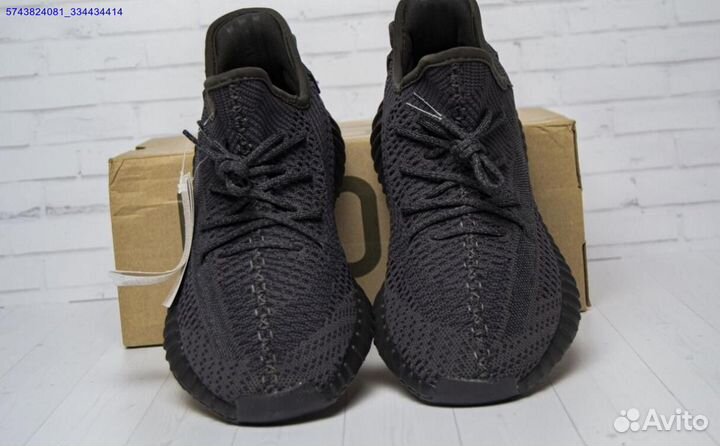 Кроссовки Adidas yeezy boost 350 black размер 44