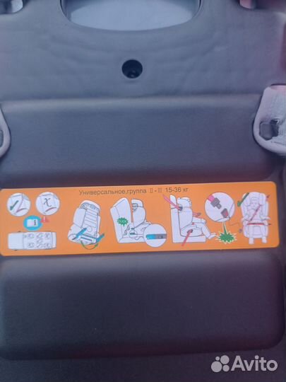 Автокресло Rant Master isofix SPS 15-36кг