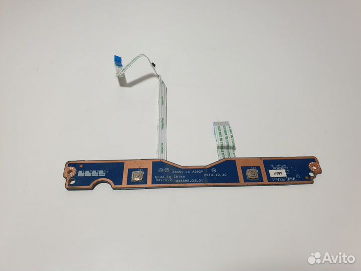 Плата тачпада ноутбука HP 15-R, 250 G3