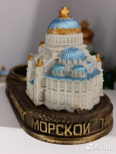 Морской Никольский собор (Кронштадт) сувенир макет