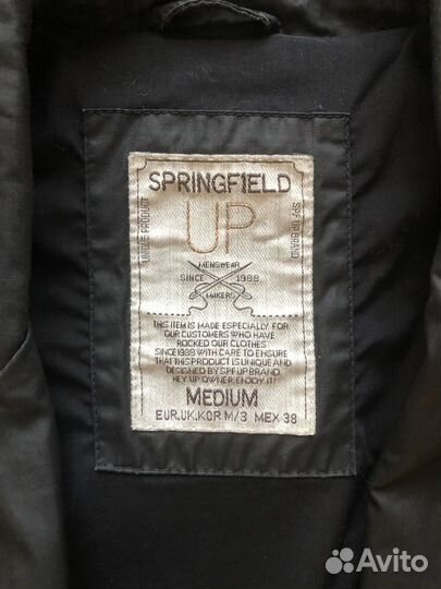 Пиджак мужской с пропиткой Springfield M