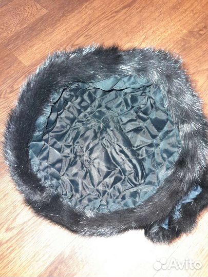 Шапка норковая женская