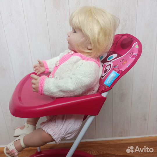 Стульчик для кормления игрушечный