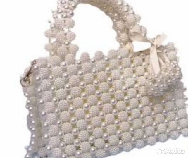 Сумка из бусин ручной работы
