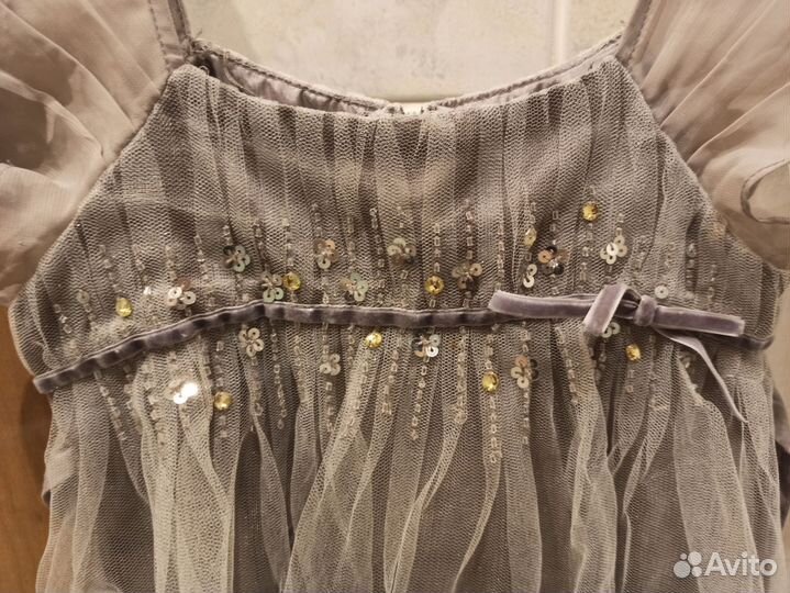 Праздничное платье для девочки 110 116