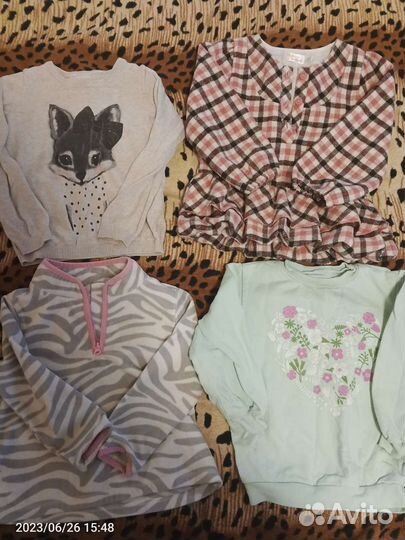 Вещи пакетом для девочки 3 4 года