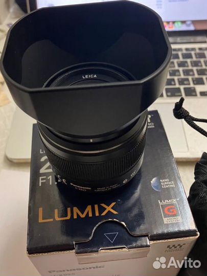 Объектив Panasonic Leica DG Summilux 25mm f/1.4