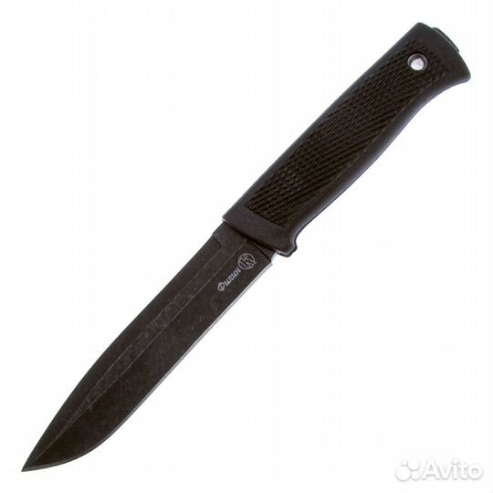 1201 Нож разделочный Кизляр Филин эластрон черный