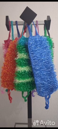 Мочалка ручной работы