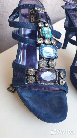 Босоножки вечерние 37-38 р-ры