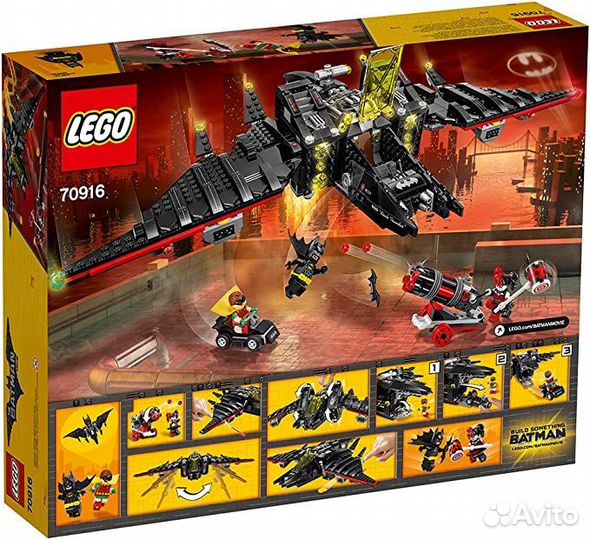 Lego The lego Batman Movie Летучая Мышь (70916)