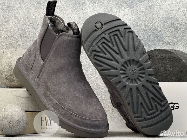 Мужские ботинки Ugg Mens Neumel Chelsea Grey