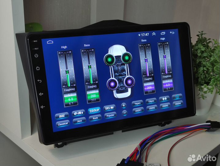 Магнитола Андроид LADA granta FL 4/64гб