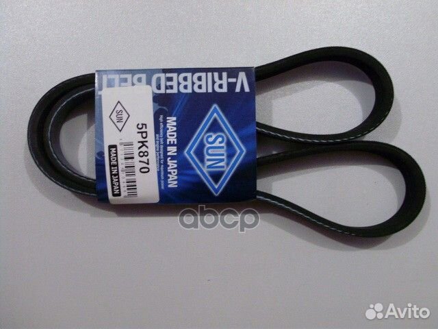 Ремень поликлиновый Sun 5PK870 SUN