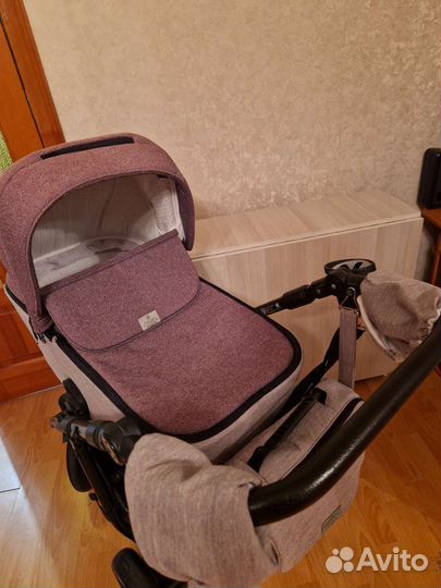 Коляска 2 в 1 bebe mobile gusto