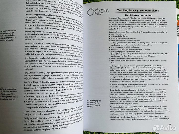 Teaching Lexically, Новые