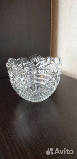 Хрустальный салатник/ конфетница СССР