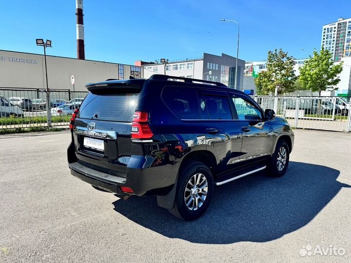 Toyota Land Cruiser Prado 2.8 AT, 2018, 163 183 км