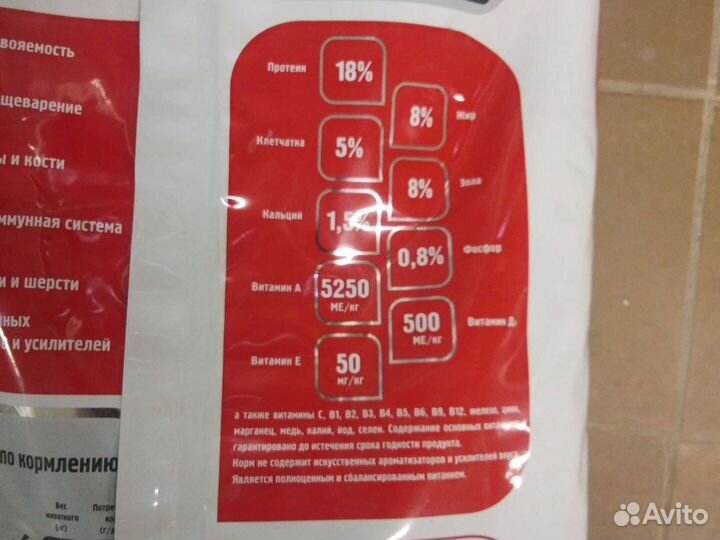 Корм для собак Provipet c говядиной для всех пород