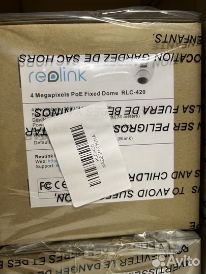 Купольная видеокамера reolink rlc420