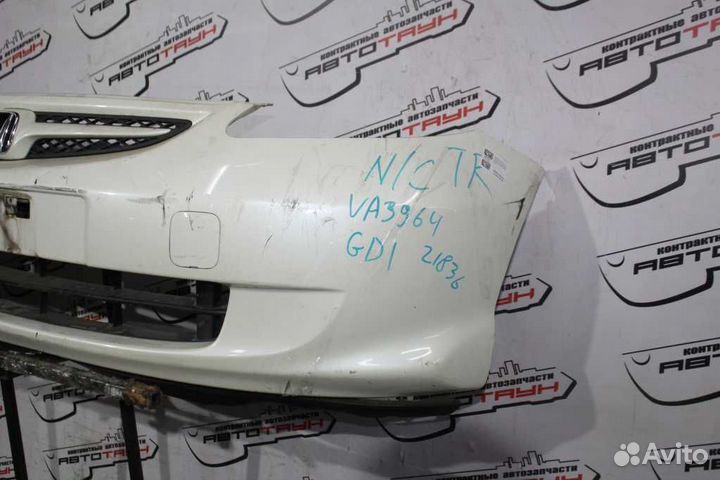 Бампер honda FIT jazz GD1 GD2 GD3 GD4 С решеткой 2