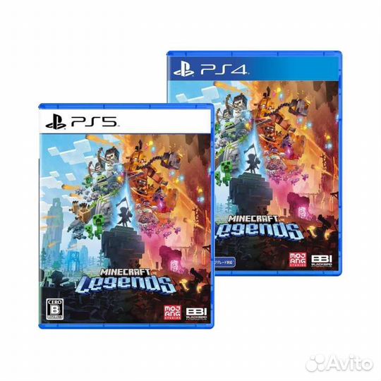 Minecraft Legends Deluxe Edition PS5. Диск Новый
