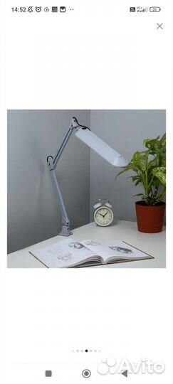 Лампа офисная эра NL-201-G23-11W-GY, G23, 11 Вт